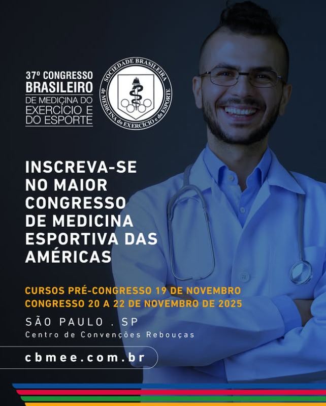 37º CONGRESSO BRASILEIRO DE MEDICINA DO EXERCÍCIO E DO ESPORTE